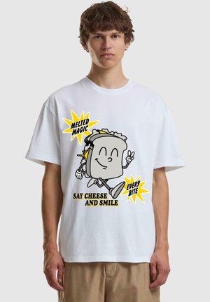 Print T-shirt - white