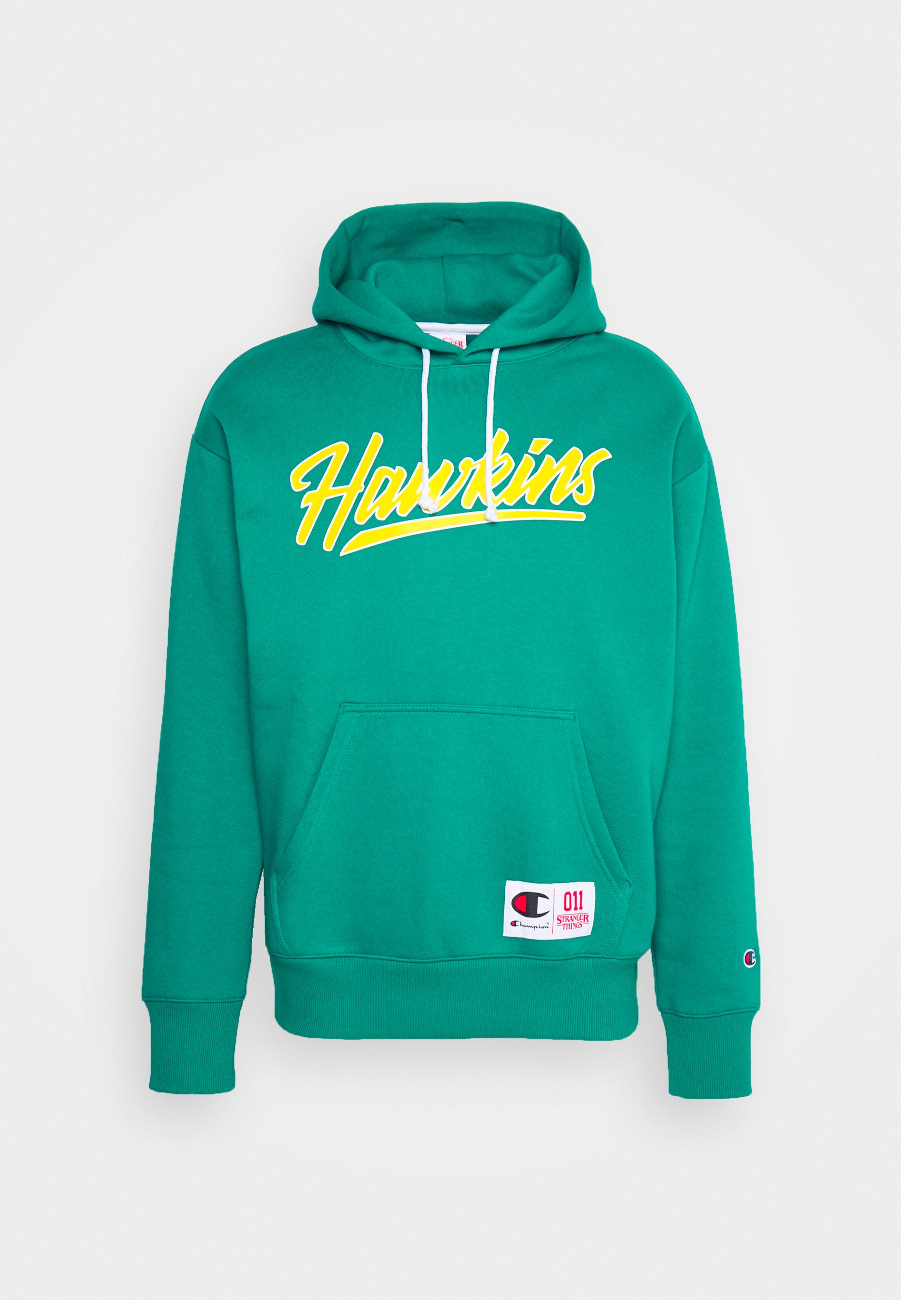 Champion Rochester CHAMPION ROCHESTER X STRANGER THINGS - Felpa con  cappuccio - green/verde - Zalando.it