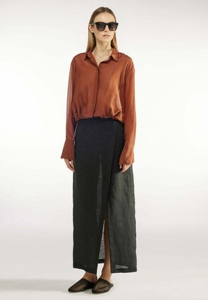 ZOE - Hemdbluse - coccio