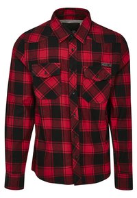 CHECK - Chemise - black/red