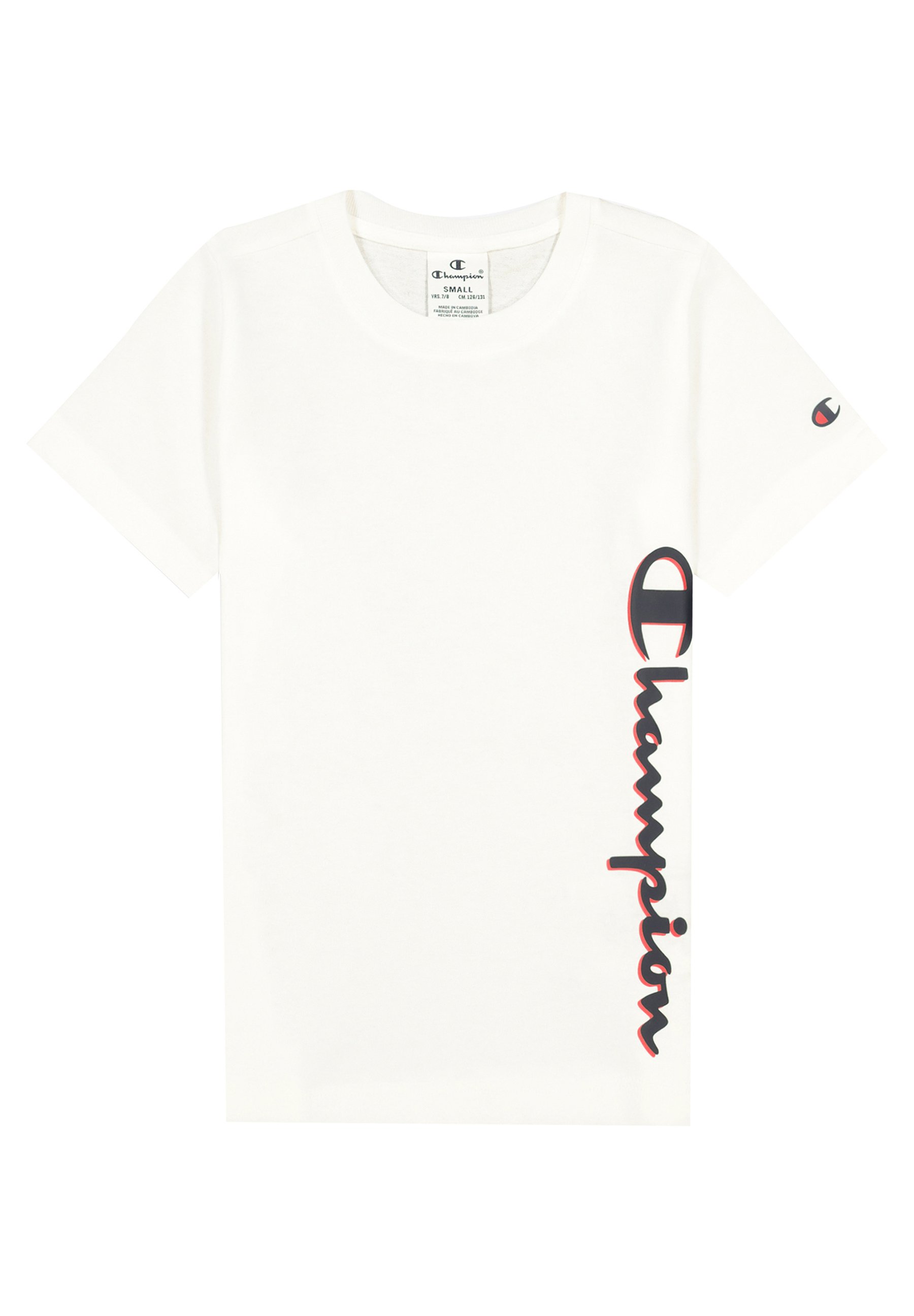 Champion T-shirt print - white/wit - Zalando.nl