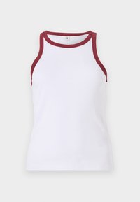 ONLVELA LIFE - Top - bright white/uby wine