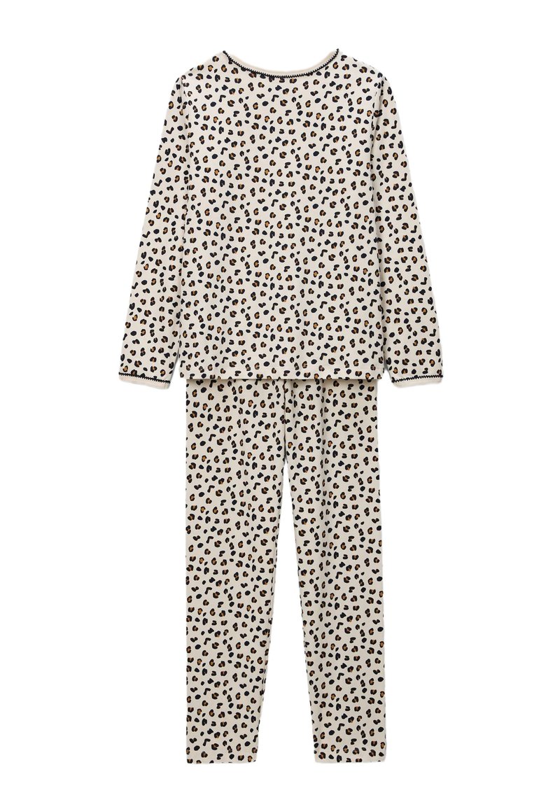 Monoprix MANCHES LONGUES IMPRIMÉ SET Pyjama naturel/beige