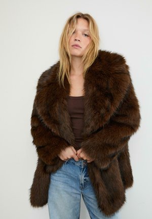 REGULAR FIT  - Zimný kabát - mottled brown