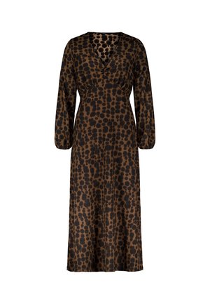 zero, Robe longue - brown black