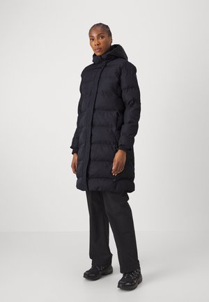 WOMAN COAT FIX HOOD - Cappotto invernale - nero