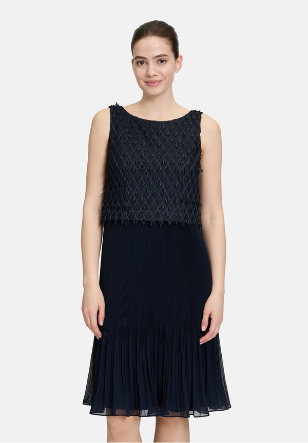 MIT PLISSEE - Cocktailkleid/festliches Kleid - night sky