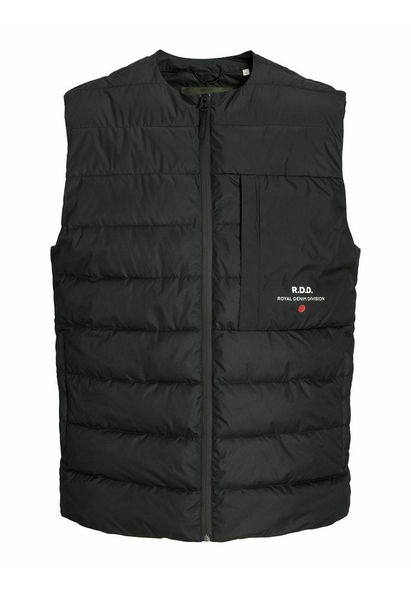 R.D.D. ROYAL DENIM DIVISION Bodywarmer zwart R.D.D. ROYAL DENIM DIVISION Bodywarmer zwart
