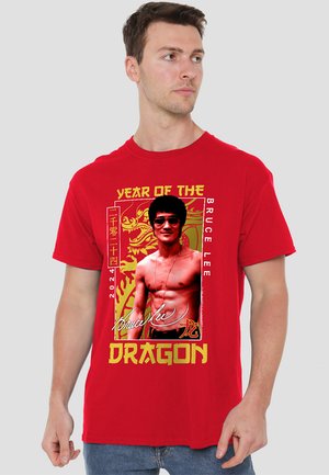 Print T-shirt - red