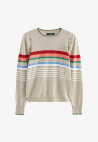 Unselected, neutral with rainbow stripe