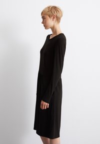Marc O'Polo DENIM CREWNECK - Haljina od žerseja - black