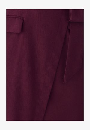 WILLA, ISRA - Tričkové šaty - plum