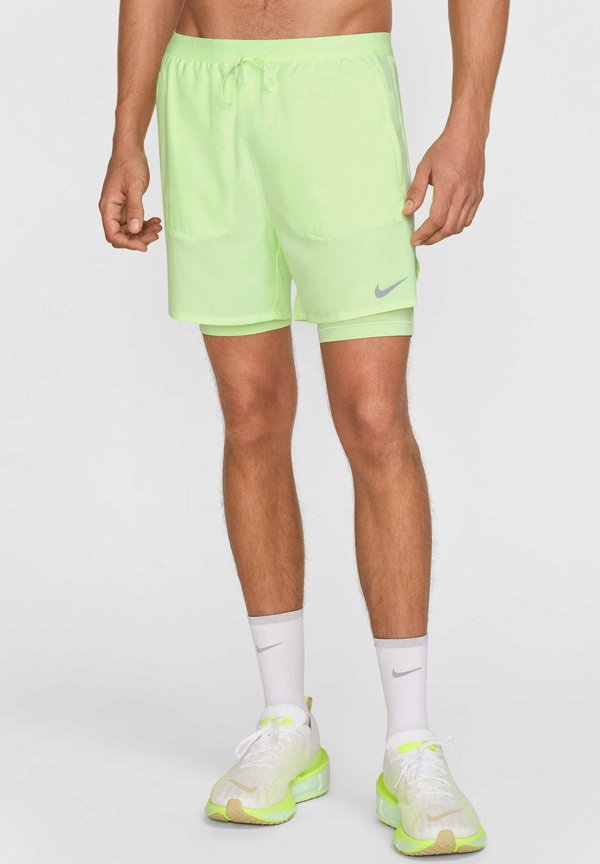 STRIDE HYBRID - Sports shorts - barely volt barely volt barely volt