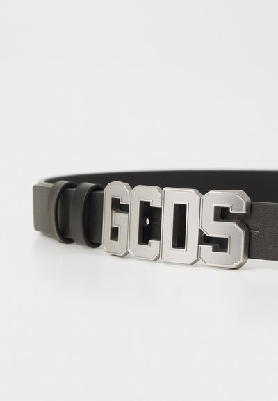 GCDS LOGO BELT UNISEX - Belt - black