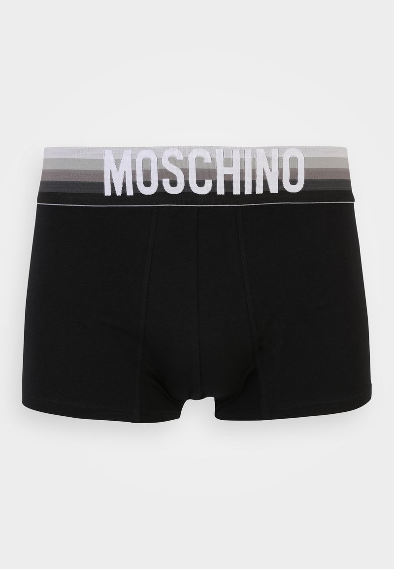 Herren Unterhosen | Moschino Underwear 2 PACK Panties black/gray/schwarz - LK87401 Herren Unterhosen | Moschino Underwear 2 PACK Panties black/gray/schwarz - LK87401