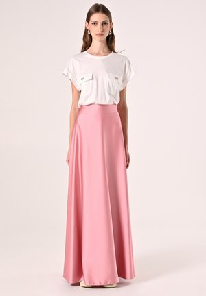 Gonna lunga - antique pink plain