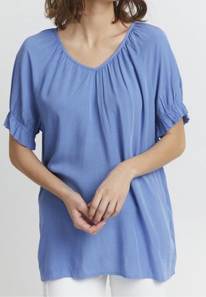 Blouse - blue