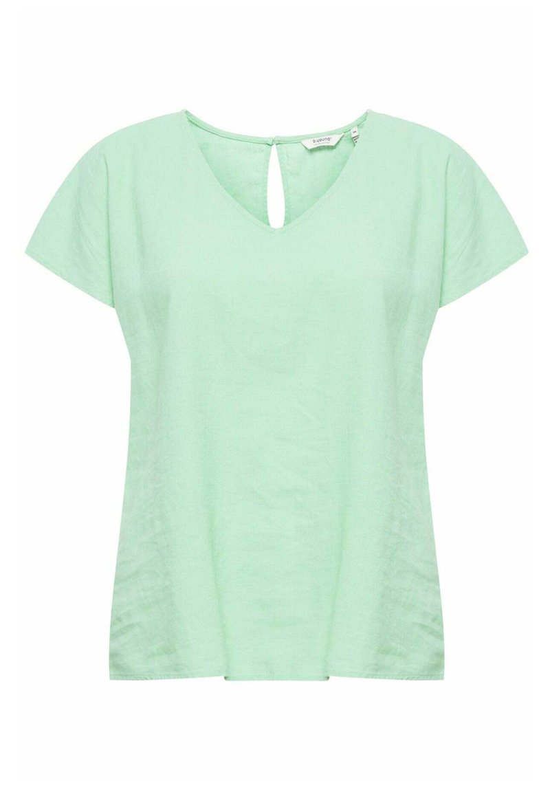 b.young - BYFALAKKA VNECK BLOUSE - Bluse - spring bud, Vergrößern