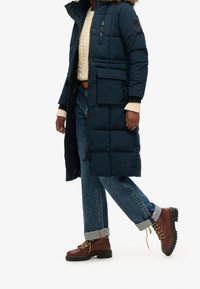 Superdry & Co Zimní kabát - dark blue