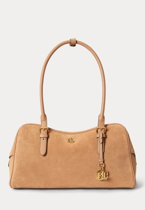 Lauren Ralph Lauren, SATCHEL LARGE - Дамска чанта - pink sienna