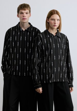 CASUAL JACKET UNISEX - Leichte Jacke - black/white