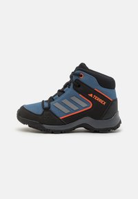 Adidas Terrex - TERREX HYPERHIKER MID HIKING - Hikingschuh - steel/grey/impact orange Thumbnail-Bild 1