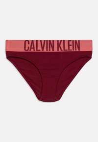 Calvin Klein Underwear 2 PACK - Slip - tropicalblush/richcherry