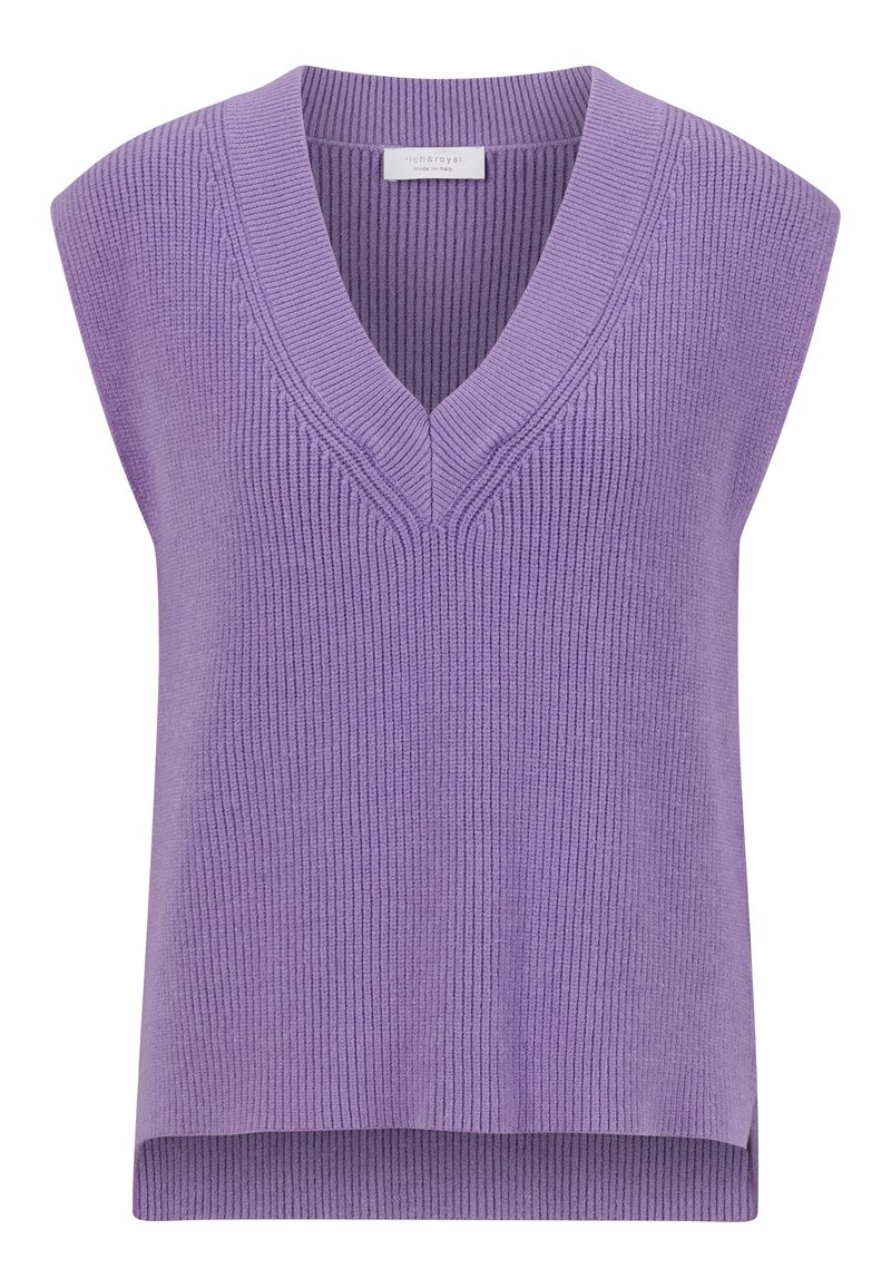 Rich & Royal T-shirt basic paars