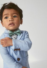Next BLAZER SET WITH CHECK SHIRT - Sako - blue
