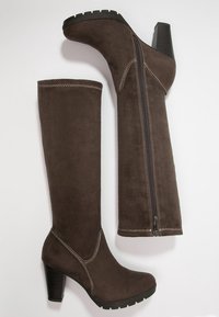 Tamaris Stivali alti - dark brown