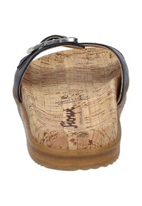 Sioux AORISKA - Pantolette flach - dunkelblau