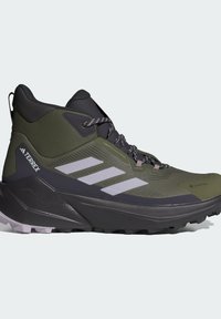 Adidas Terrex Chaussures de running - olive strata   silver dawn   aurora black
