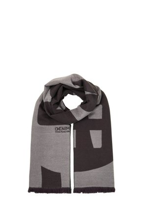 MIT MUSTER - Écharpe - abstract grey jacquard