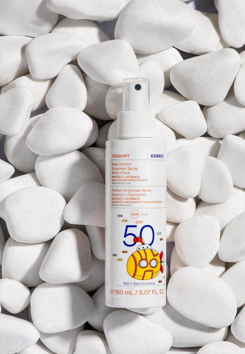 KORRES KIDS COMFORT SUNSCREEN SPRAY BODY FACE SPF50 Sun