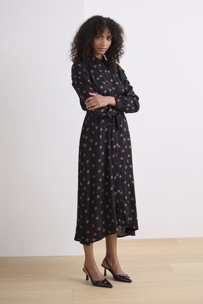 Cressbbgigi Kleid Kleid Schwarz