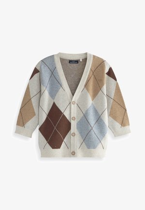 ARGYLE PATTERN - Vest - grey