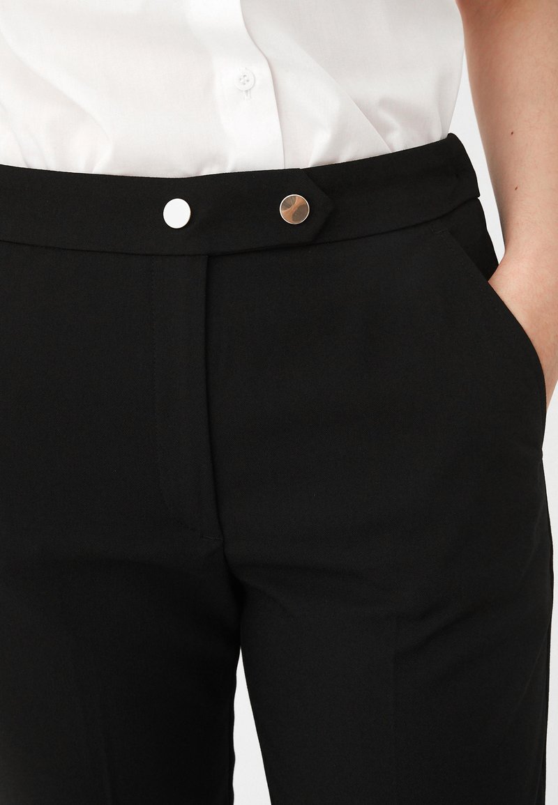 Pantalon Noir Femme NEXT Smart - Taille UK 14 Long, Occasion En Très Bon état