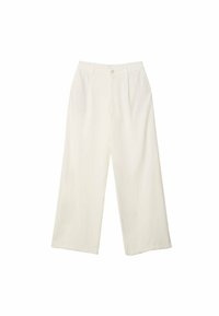 Stradivarius STRAIGHT FIT  - Trousers - beige