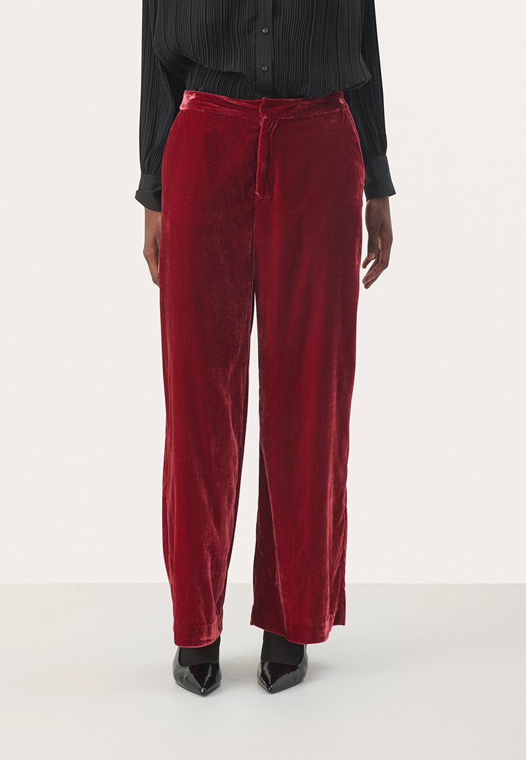 Part Two Broek donkerrood