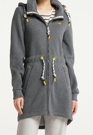 Sweat zippé - mottled grey