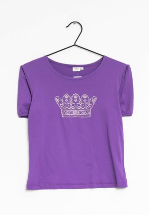 T-shirt imprimé - purple