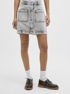 JXSANDY SKIRT  - Jeansskjørt - light grey denim