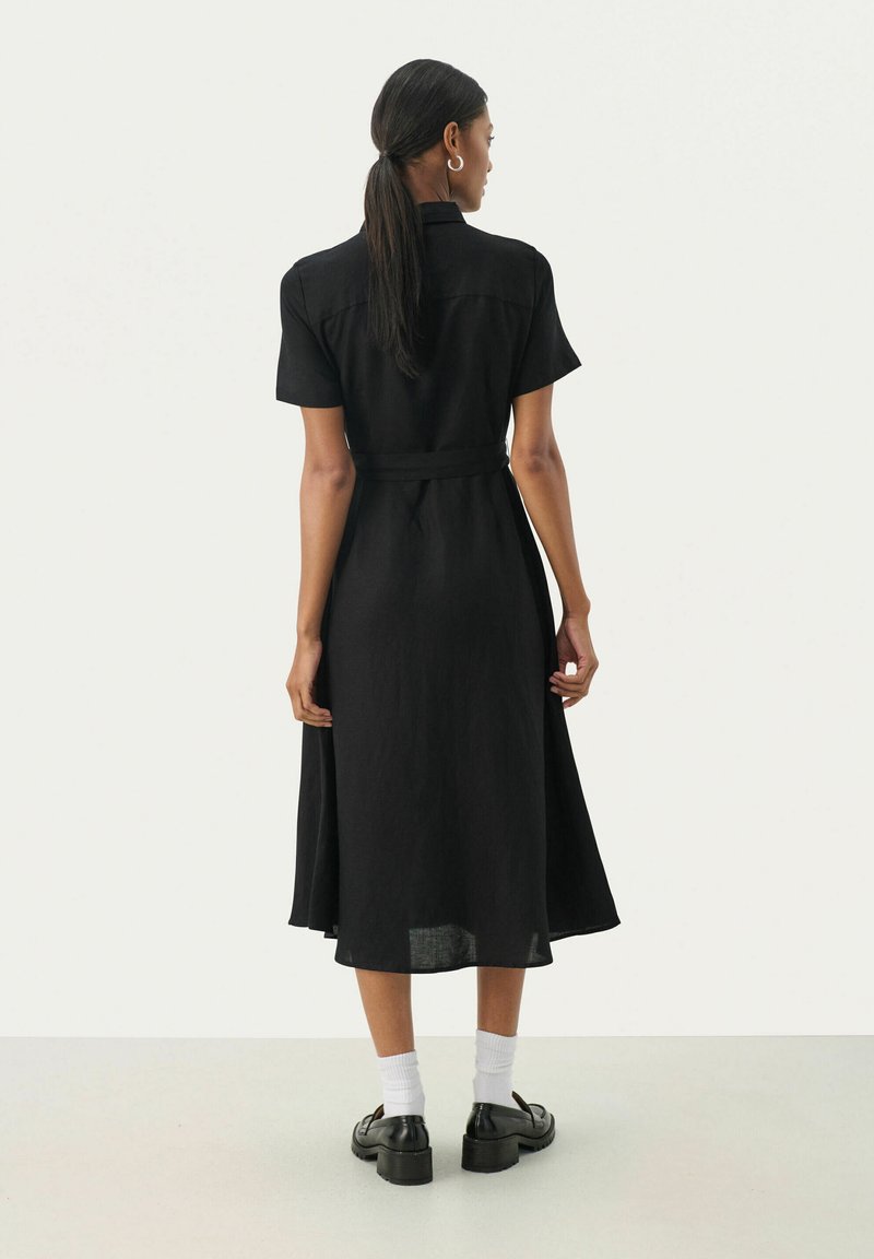 Abito a maniche corte in jersey - Nero - DONNA | H&M IT