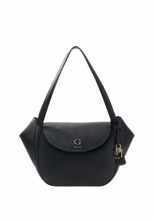 Guess, GUESS SAC À RABAT COLEEN BLACK - Handtas - black