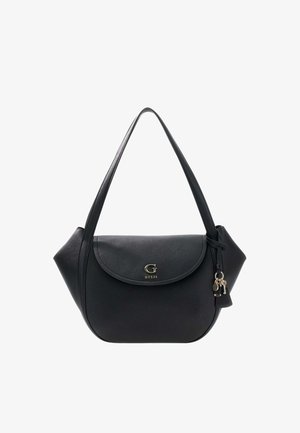 Guess, GUESS SAC À RABAT COLEEN BLACK - Handtas - black