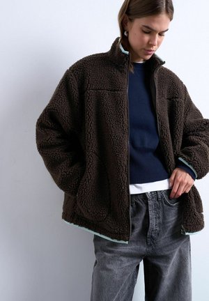 JOY - Veste polaire - chocolate brown