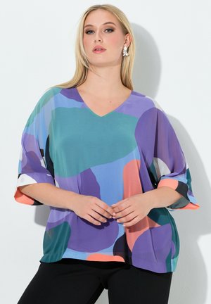 PASTEL CLOUDS LAYERED  - Camicetta - purple