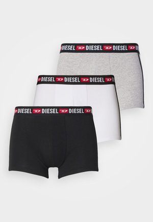 SHAWN 3 PACK - Trunks - white/black/grey