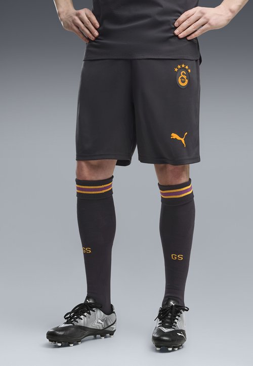 PUMA GALATASARAY S.K. 26/27 SHORTS - Club wear - flat dark gray-plum wine — foto 2