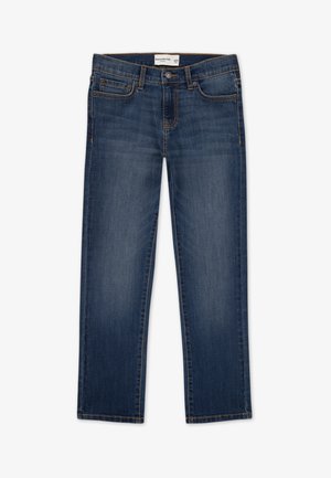 Abercrombie & Fitch STRAIGHT FIT - Vaqueros rectos - blue denim